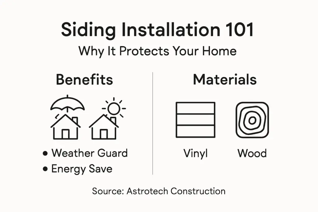What Is Siding Installation and Why It Matters - Astrotech Construction
